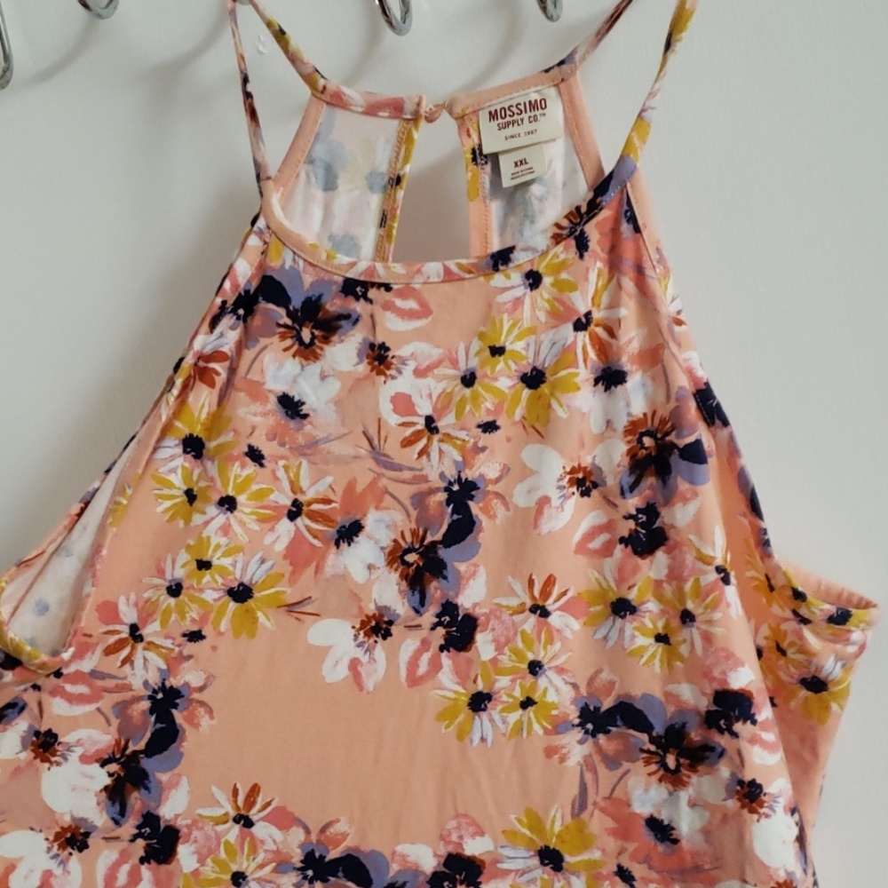 Pink floral Skater Dress